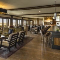 Sage Lodge Montana | Fireside Room For Dining And Drinks